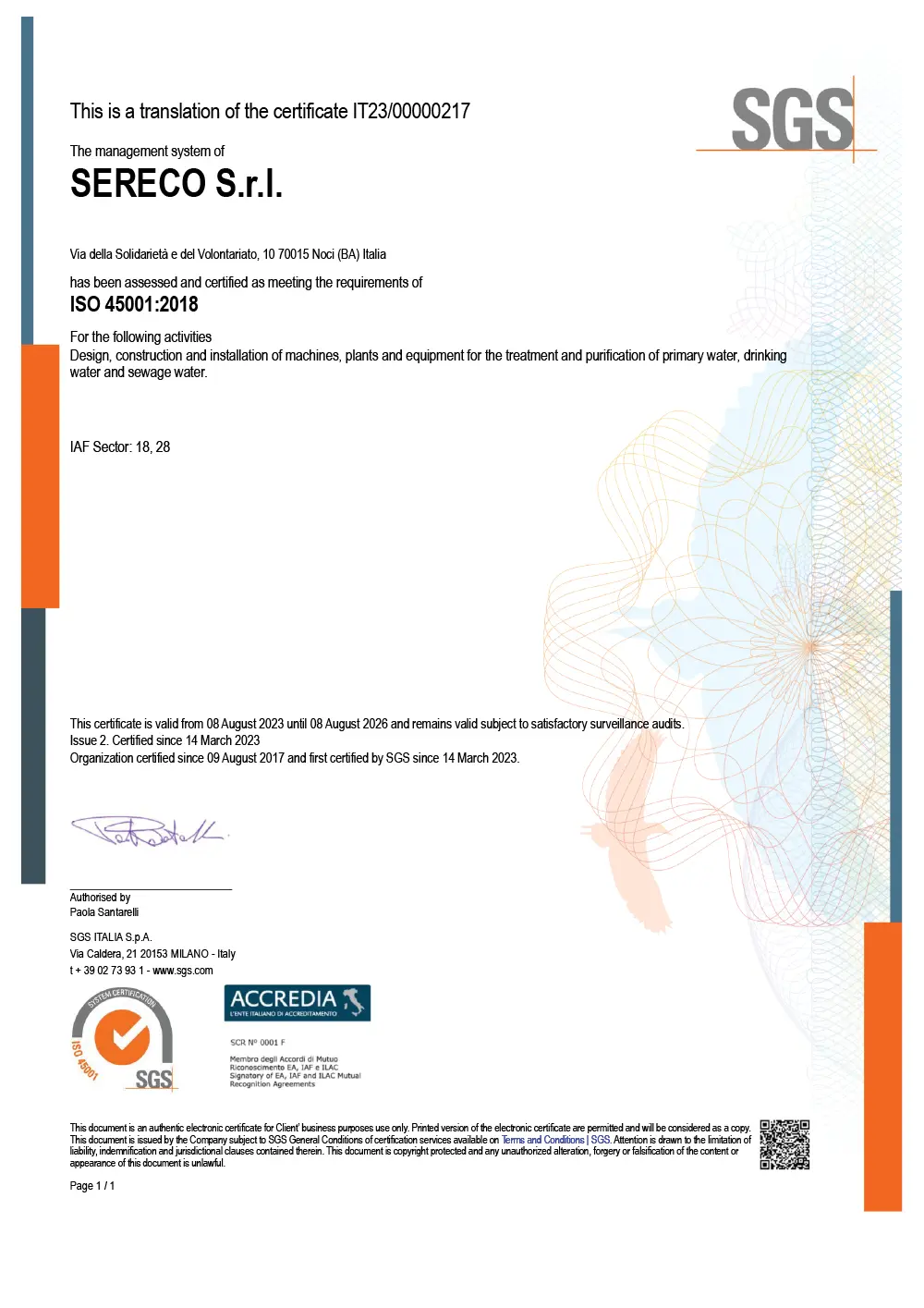 certificazione-iso-45001-2018-eng-sereco-quality-equipment-manufacturer